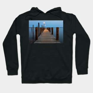 Blue Hour Pier - Havre de Grace Hoodie